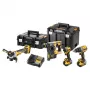 DeWalt DCK429P3T-QW Kombinuotas rinkinys DCD805 + DCG405 + DCH273 + DCF850, 18 V, juoda, geltona