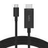 USB-C į HDMI laidas Belkin AVC012bt2MBK 2 m juodas