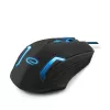 Esperanza MX205 FIGHTER – žaidimų pelė, USB, mėlyna, optinė, 6 mygtukai, juoda