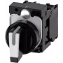 Siemens 3SU1100-2BM60-1NA0 elektrinis pavaras, juodos ir metalinės spalvos