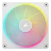 Ventiliatorių rinkinys Corsair iCUE LINK LX140 RGB 140 mm 2 vnt 2000 RPM baltas CO-9051032-WW