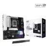 Motininė plokštė ASRock B860M Pro RS WiFi — Intel B860, LGA 1851, micro ATX, DDR5, 4 lizdai, 3x M.2, 2,5Gb LAN, Wi‑Fi, Bluetooth
