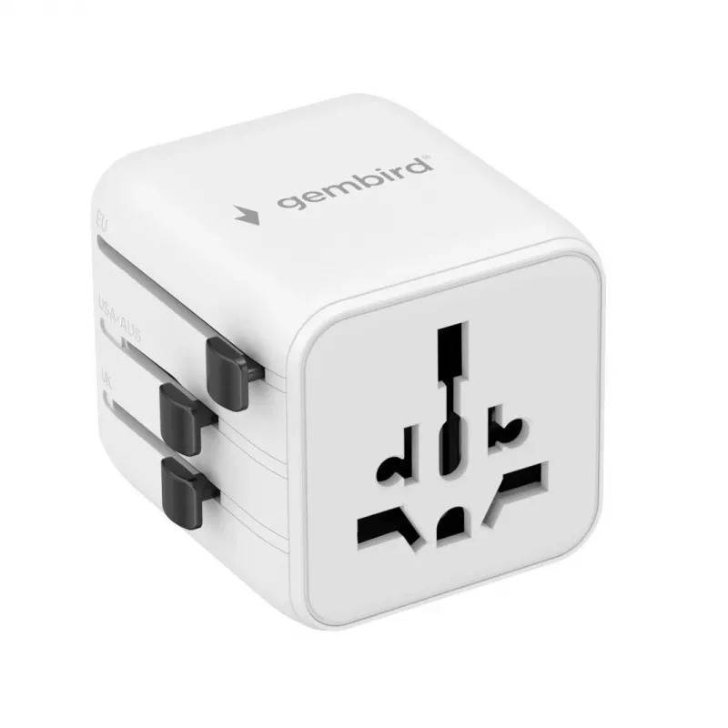 Universalus kelioninis adapteris GEMBIRD TPA-INT-01-W