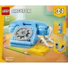 LEGO Creator 3-in-1 31174 Retro Telefono rinkinys, 383 detalės, 8+ metų, 70×110×150 mm