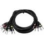 Audio snake kabelis Omnitronic 8xJack į 16xJack mono 15 m