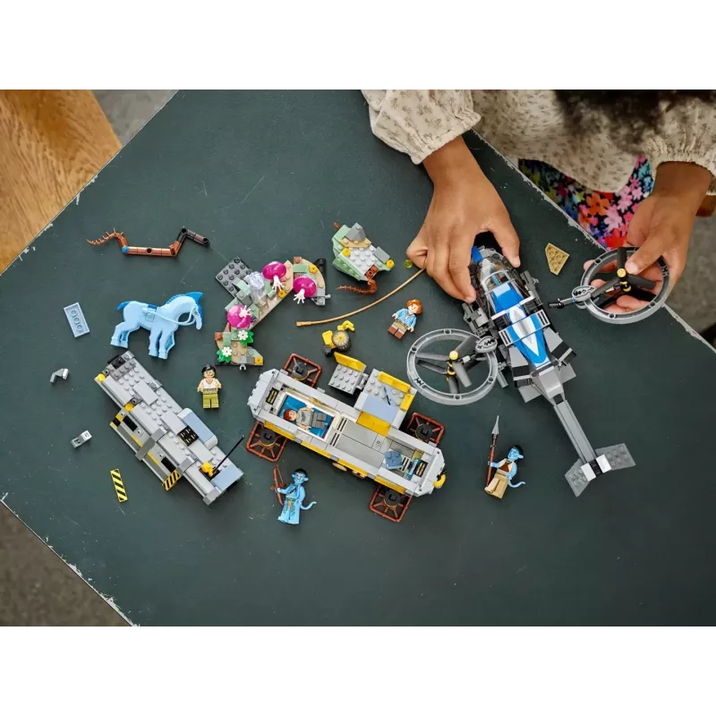 LEGO Avatar Plaukiojantys kalnai: 26-oji vieta ir RDA Samson rinkinys 75573, įvairiaspalvis
