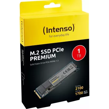 Intenso PREMIUM SSD 1TB vidinis M.2 2280 PCI Express 3.0 x4 (NVMe) (3835460)