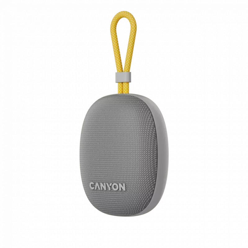 Canyon OnMove 12 – nešiojamas Bluetooth 5.3 garsiakalbis, 5W, IPX7, 12 val., USB-C