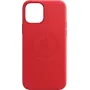 Apple (PRODUCT) RED Dėklas telefonui – su MagSafe – Oda – Raudonas – iPhone 12 Pro Max (MHKJ3ZM/A)