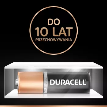Duracell Plus AA/LR6 šarminės baterijos, 4 vnt. pakuotė