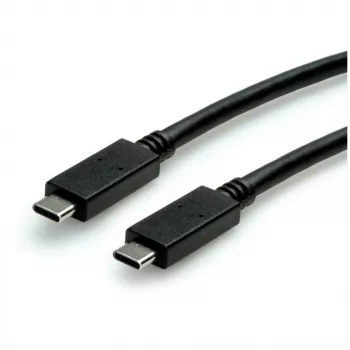 USB C laidas ROLINE 11.02.9056 0,5 m USB 3.2 Gen 2 10 Gbit/s juodas