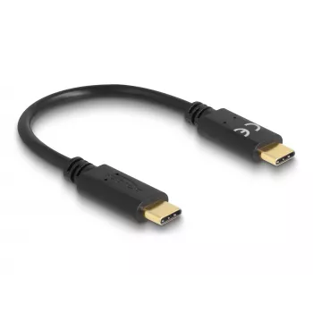 DeLOCK USB Type-C įkrovimo laidas 15 cm PD 5 A su E-Marker