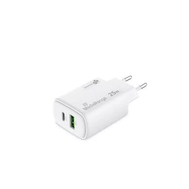Maitinimo adapteris USB/USB-C 25W/FAST MRMA112-2 Mediarange
