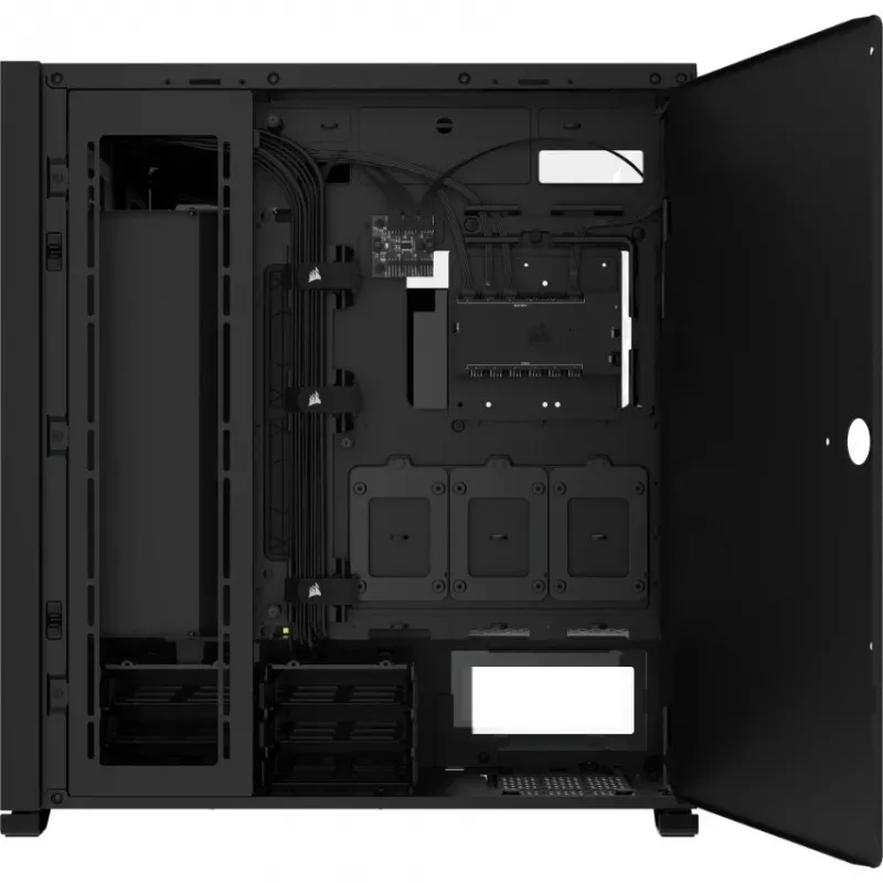 PC korpusas Corsair iCUE 7000X RGB Full Tower juodas