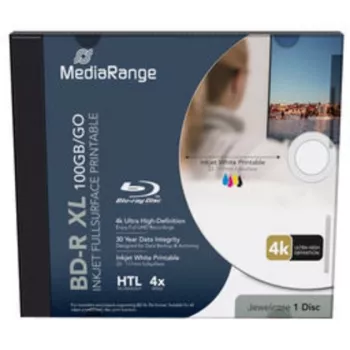 Blu-ray įrašomas diskas BD-R XL MediaRange MR520 100GB 4X