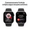 Apple Watch Series 11 GPS 46mm Erdvės pilkos spalvos aliuminio korpusas su juodu sportiniu dirželiu - M/L