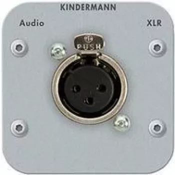 Tvirtinimo rinkinys Kindermann 7441000412 sidabrinis aliuminis