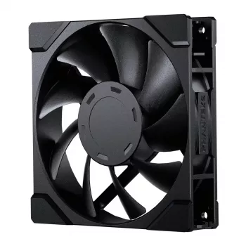Phanteks M25G2-120 120mm juodi korpuso ventiliatoriai 3 vnt. pakuotė
