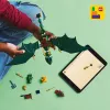 Konstrukcinis žaidimų rinkinys LEGO NINJAGO 71829 Lloyd's Green Forest Dragon, 128 dalių, 2 minifigūrėlės, nuo 6 metų