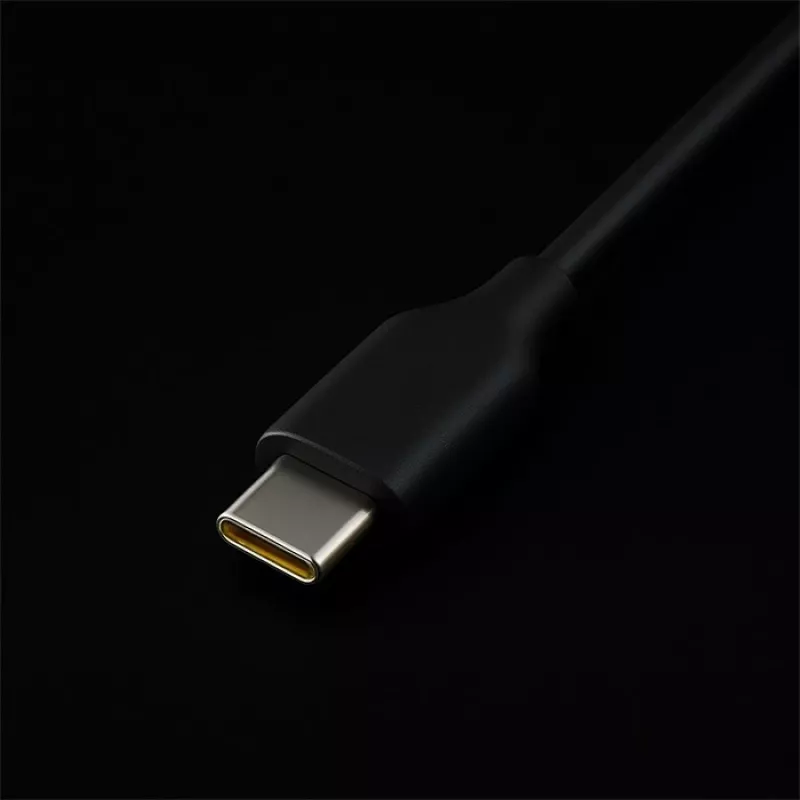 QOLTEC 52419 65W USB-C PD GaN įkroviklis nešiojamam kompiuteriui, 5V/20V 3A/3.25A, 220–240V, 1.8m laidas, juodas
