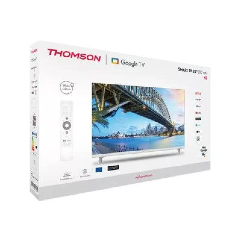 Televizorius Thomson 32HG2S15W 81,3 cm (32 inch) HD Smart TV Wi-Fi Baltas