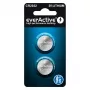 Ličio monetinė baterija everActive CR2032 — 3V, 20 mm, 2 vnt. lizdinėje pakuotėje