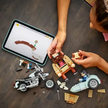 LEGO HARRY POTTER 76443 Hagrid & Harry's Motorcycle Ride – Magiškas motociklo nuotykis