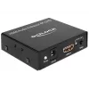 HDMI garso išskyriklis 4K, juodas