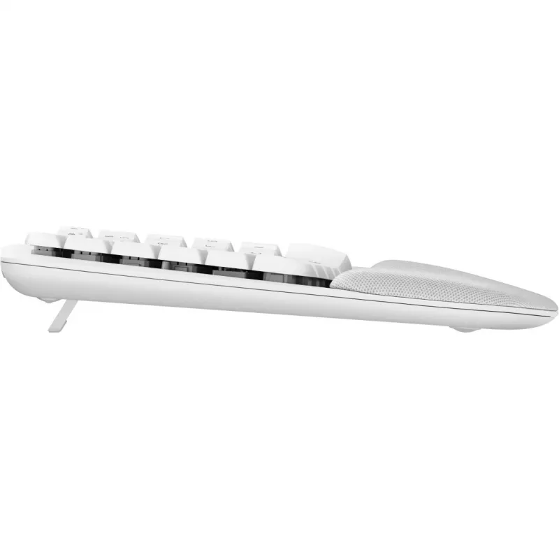 Logitech Ergo Series Wave Keys for Mac – belaidė klaviatūra – Bluetooth LE – AZERTY – prancūziška – Off-White (920-012406)