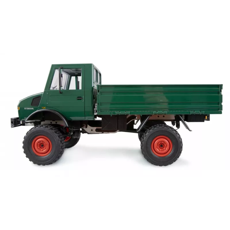 Amewi Mercedes‑Benz Unimog 1:12 mastelio nuotolinio valdymo automobilis 4WD, žalias