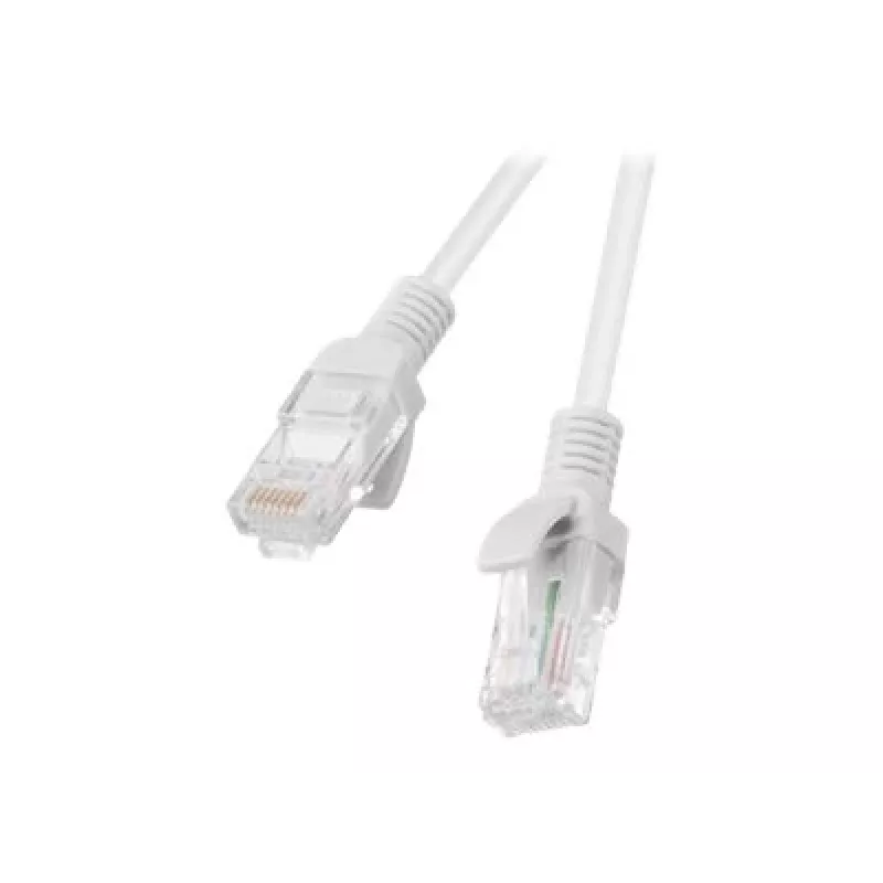Tinklo kabelis Lanberg PCU6-10CC-0050-S RJ-45 Cat6 0,5 m pilkas