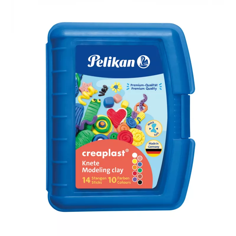 Modelino masė Pelikan Creaplast 240 g Įvairiaspalvis 14 vnt.
