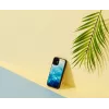 iKins apsauginis dėklas Apple iPhone 12 mini — mėlyno ežero su juodais akcentais