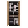 Topeshop OLIV 2D ANT/ART KPL biuro spintelė