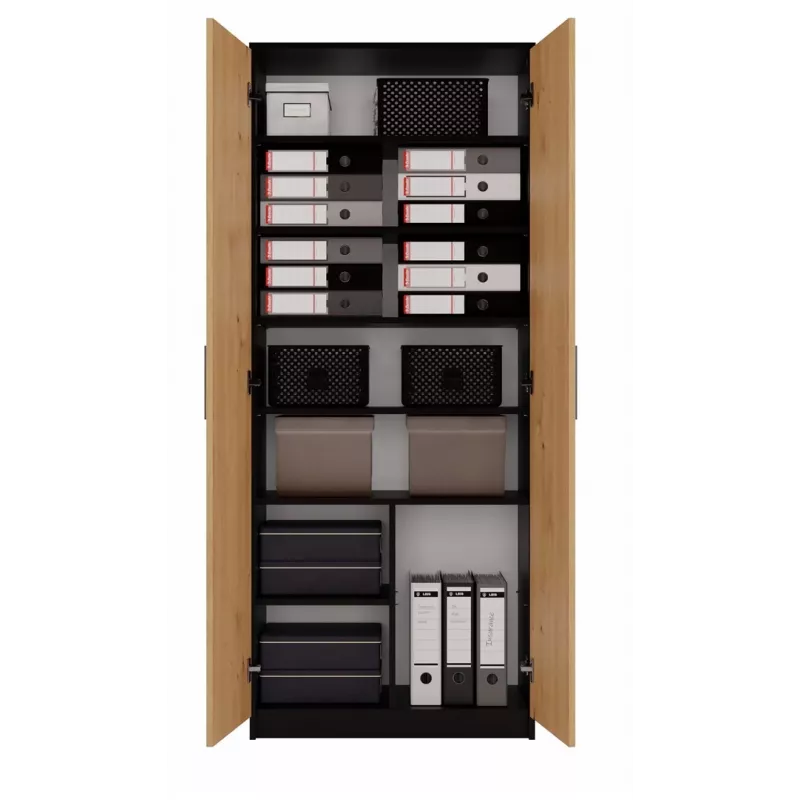 Topeshop OLIV 2D ANT/ART KPL biuro spintelė