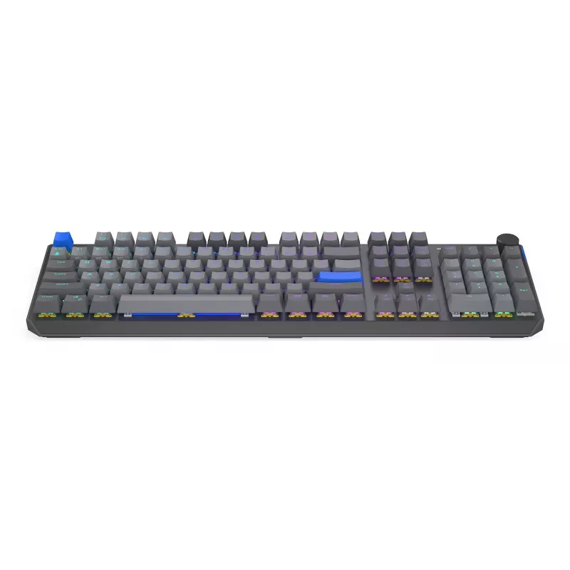 Belaidė klaviatūra ENDORFY Thock V2 — ergonomiškas išdėstymas, RGB apšvietimas, belaidis ryšys