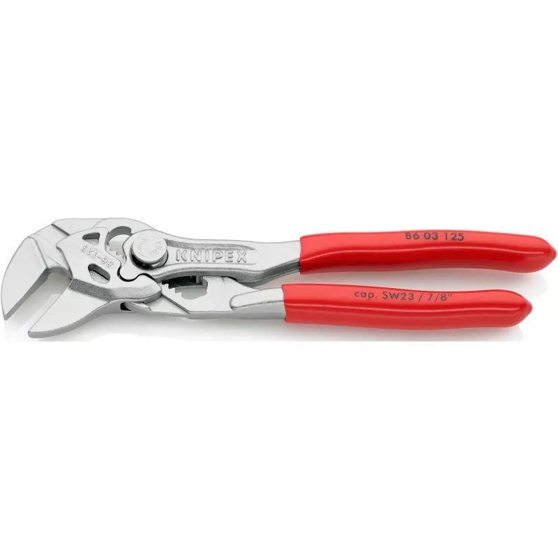 Kombinuotos replės su slydimo jungtimi Knipex 86 03 125
