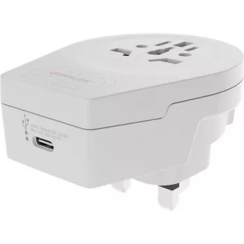 Skross Pasaulinis adapteris - Pasaulis į JK USB-C™ PD (64715)