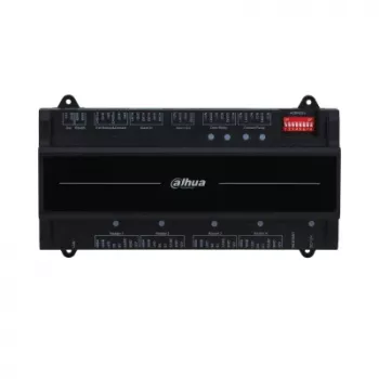 Durų valdiklis DAHUA ASC2202B-D — 2 durų, 12 V, 1,4 A, RS-485, 210×50×106 mm