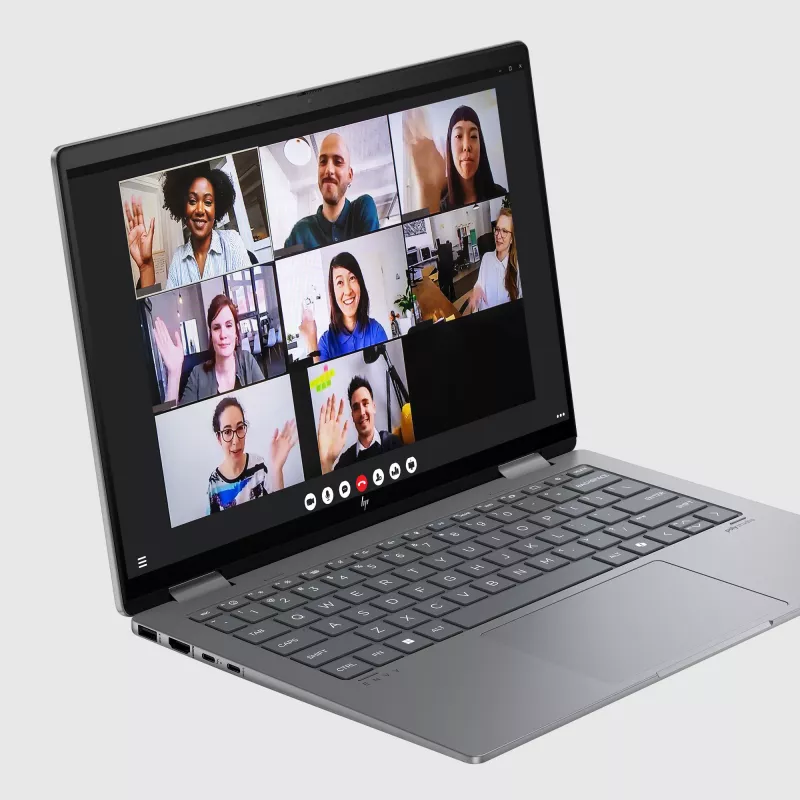 HP Envy x360 14-fc0450ng B04YCEA#ABD Nešiojamas kompiuteris 35,6 cm (14) 2880x1800 - Intel Core Ultra 5 125U - 512GB SSD - HDMI/USB-C - Windows 11 Home - Sidabrinis (B04YCEA#ABD)