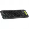 Logitech POP ICON COMBO Swiss, Grafit/Žalia, belaidis klaviatūros ir pelės rinkinys, Bluetooth, 920-013275