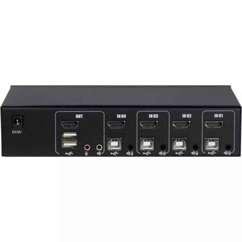 KVM jungiklis Inter-Tech AS-41HA HDMI