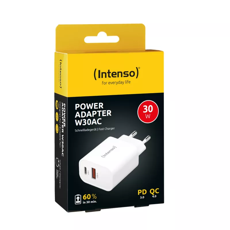 Intenso POWER ADAPTER USB-A/USB-C 7803012 greitasis krovimas 20V