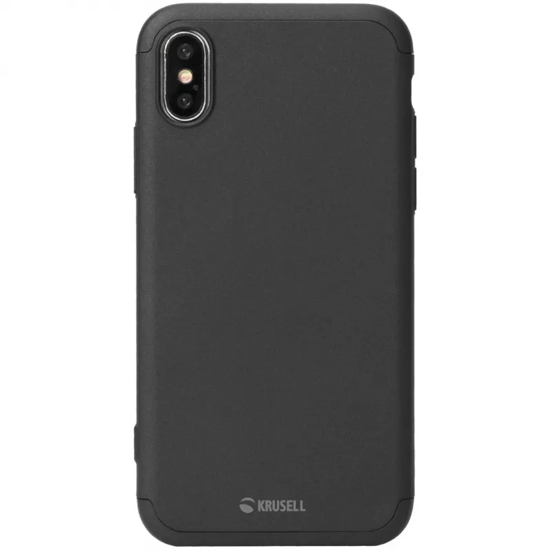 Krusell Arvika 3.0 dėklas iPhone XS Max 16,5 cm juodas