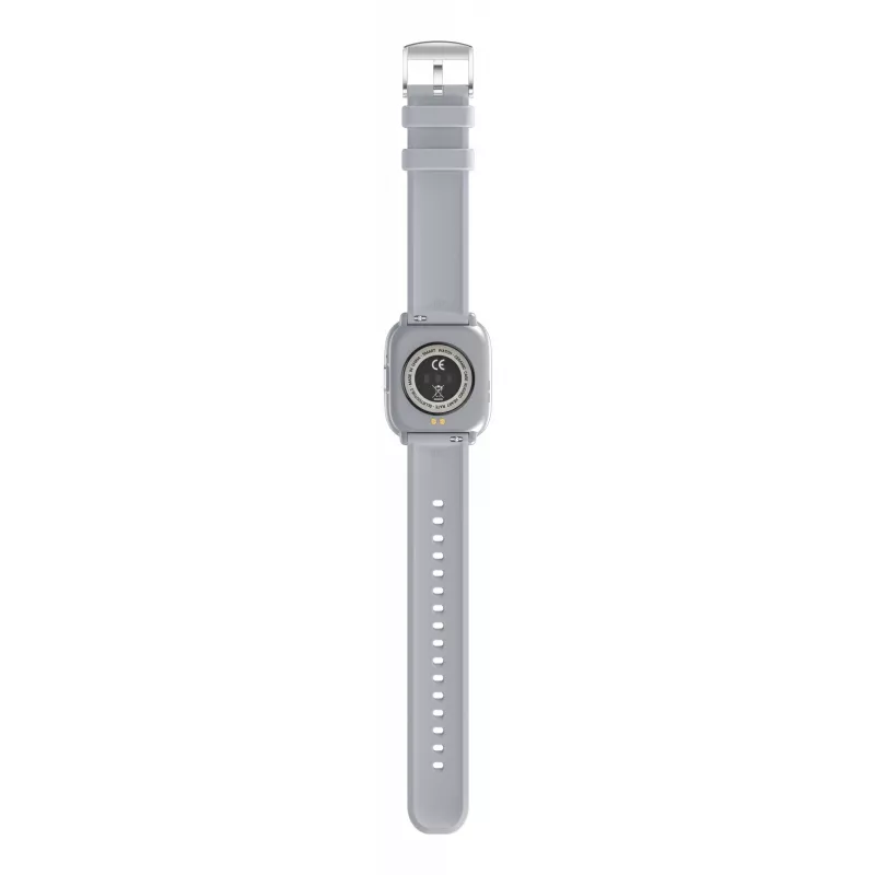 myPhone Watch Pastel išmanusis laikrodis, 4,45 cm (1,75 colio) AMOLED, 390 x 450 taškų, Bluetooth 5.3, atsparus vandeniui, sidabriškai pilkas