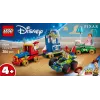 LEGO Disney Toy Story šventinis traukinys ir RC automobilis 43264 – 206 dalių, 4 minifigūrėlės, 4+ metai