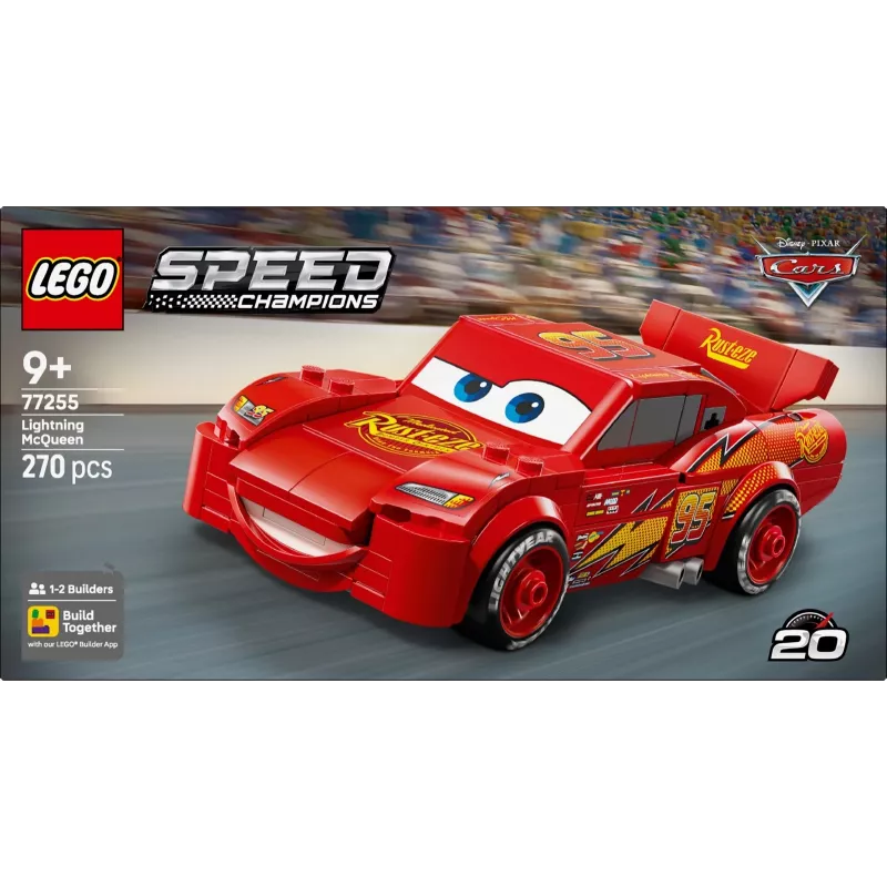 LEGO SPEED CHAMPIONS 77255 Žaibo Makvynas