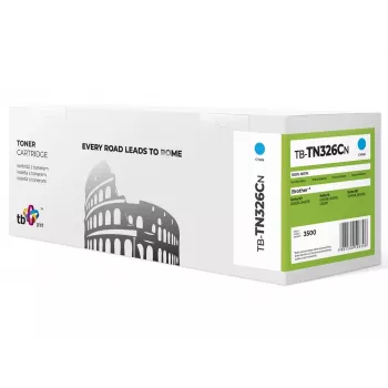 Dažų kasetė Brother TN326 C TB-TN326CN CY 100% nauja