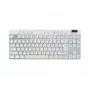 Logitech G PRO X TKL klaviatūra žaidimams RF belaidė + Bluetooth QWERTY US International balta