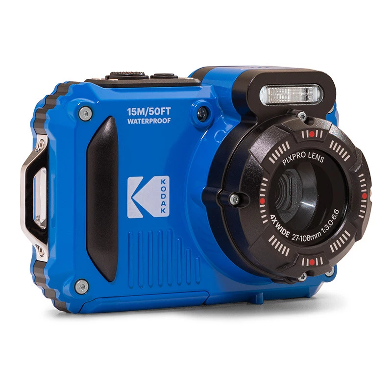 Vandeniui atspari kamera Kodak WPZ2 (mėlyna) modelis